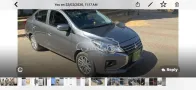 Mitsubishi Attrage 2023 White Used for Sale