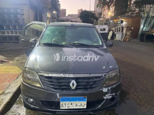 رينو لوجان 2013 رمادي مستعملة للبيع - 4