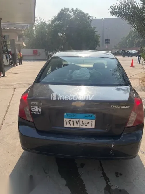 شيفروليه أوبترا 2007 أسود مستعملة للبيع - 4