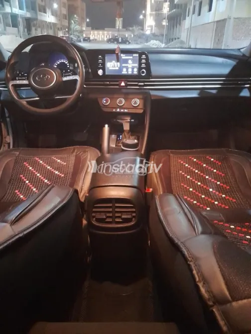 هيونداي إلنترا سى ان 7 2022 أبيض مستعملة للبيع - 4