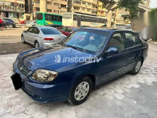 Hyundai Verna 2008 Dark Blue Used for Sale - 1