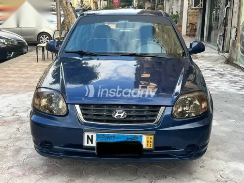 Hyundai Verna 2008 Dark Blue Used for Sale - 2