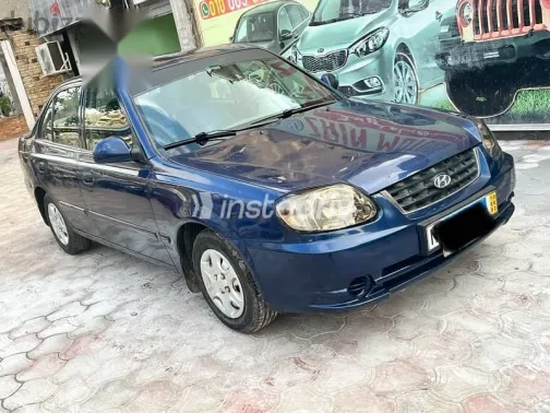Hyundai Verna 2008 Dark Blue Used for Sale - 3