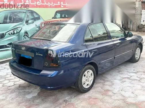 Hyundai Verna 2008 Dark Blue Used for Sale - 5