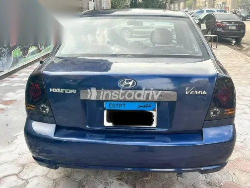Hyundai Verna 2008 Dark Blue Used for Sale - 7