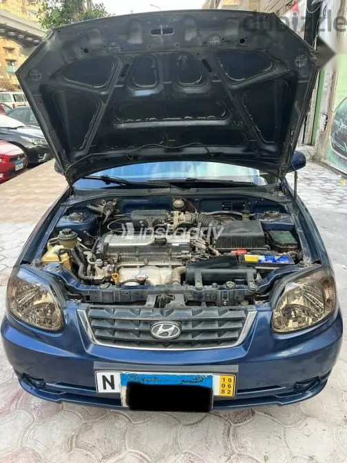 Hyundai Verna 2008 Dark Blue Used for Sale - 8