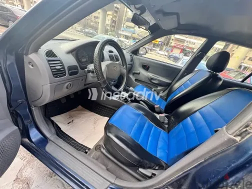 Hyundai Verna 2008 Dark Blue Used for Sale - 9