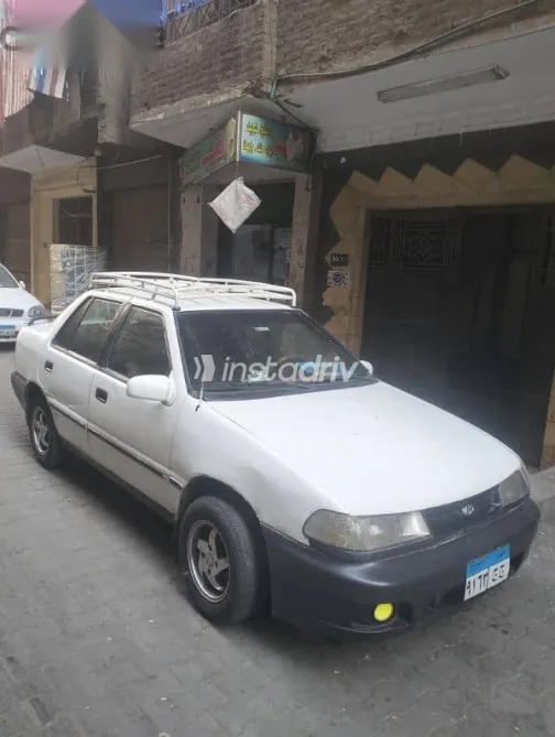 Hyundai Excel 1995 White Used for Sale - 3