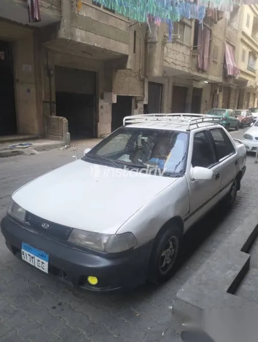 Hyundai Excel 1995 White Used for Sale - 4