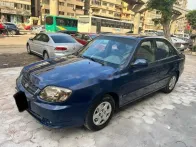 هيونداي فيرنا 2008 أزرق غامق مستعملة للبيع