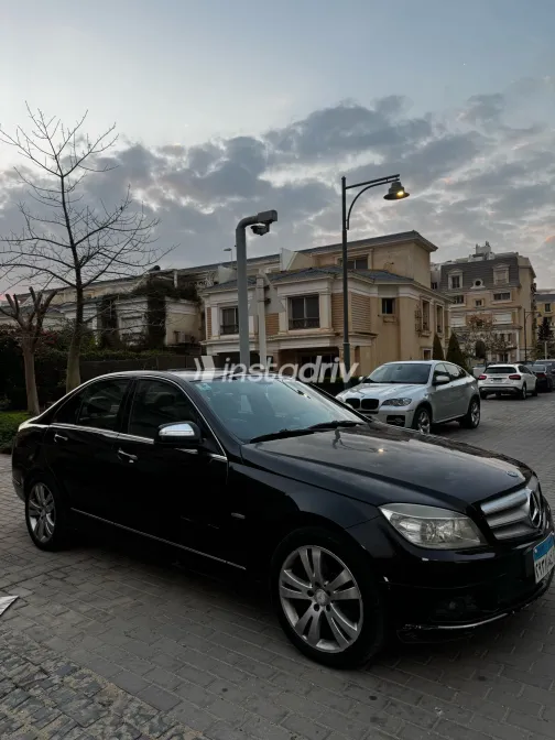 مرسيدس C 200 2008 أبيض مستعملة للبيع - 3