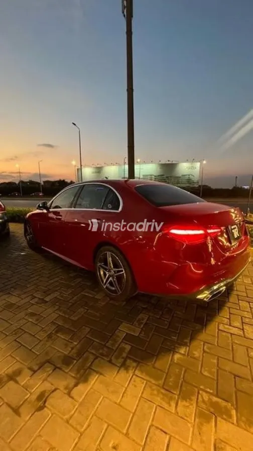 مرسيدس C 180 2024 أحمر مستعملة للبيع - 4