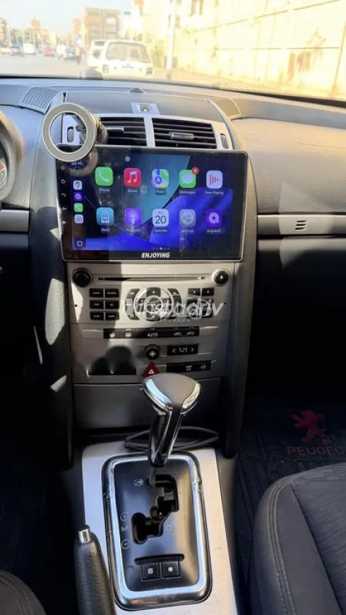 بيجو 407 2008 أسود مستعملة للبيع - 5