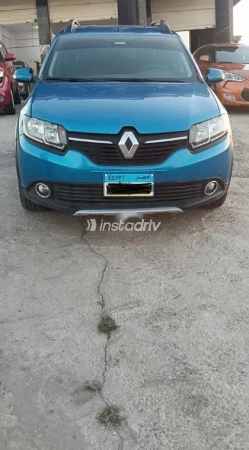 Renault Sandero Step Way 2017 Blue Used for Sale - 4