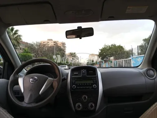 نيسان صنى 2017 أبيض مستعملة للبيع - 3