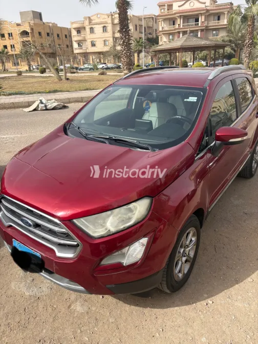 فورد ايكو سبورت 2019 أبيض مستعملة للبيع - 4