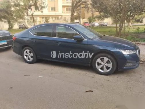 Skoda Octavia 2021 Dark Blue Used for Sale - 3