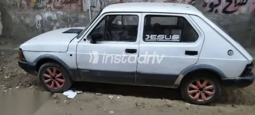 فيات 127 1983 أبيض مستعملة للبيع - 2