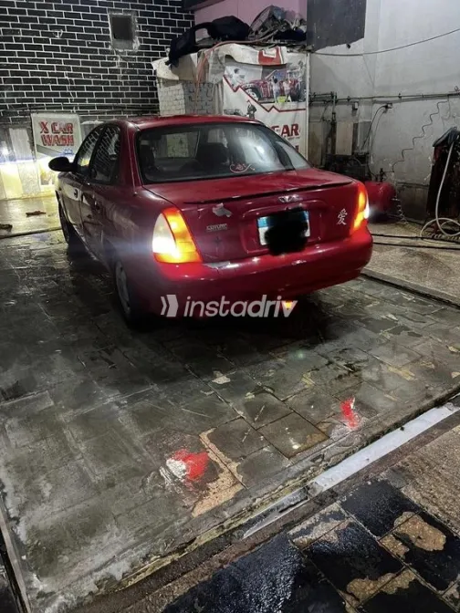 دايو نوبيرا 1999 أحمر مستعملة للبيع - 2