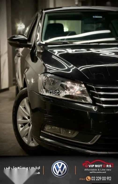 فولكس فاغن باسات 2012 أسود مستعملة للبيع - 4