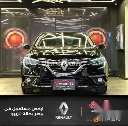 رينو ميجان 2019 أسود مستعملة للبيع - 2