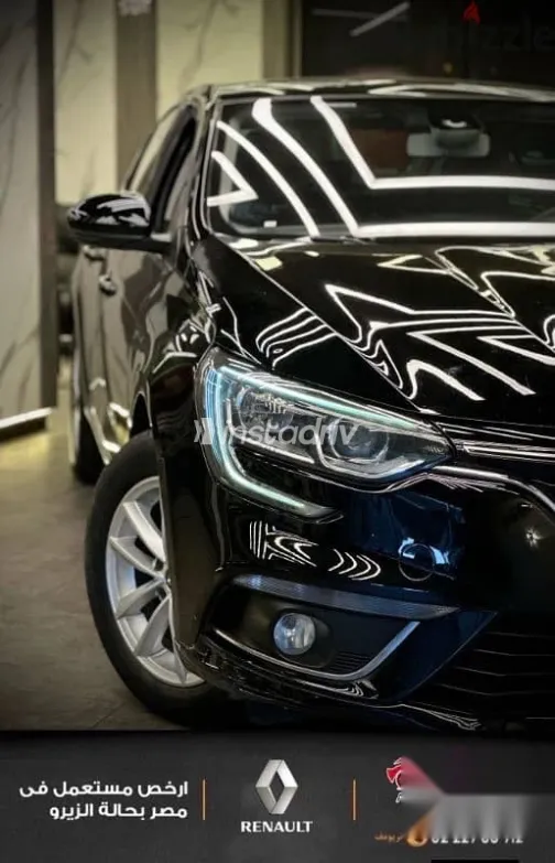 رينو ميجان 2019 أسود مستعملة للبيع - 5