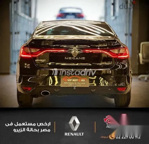 رينو ميجان 2019 أسود مستعملة للبيع - 8