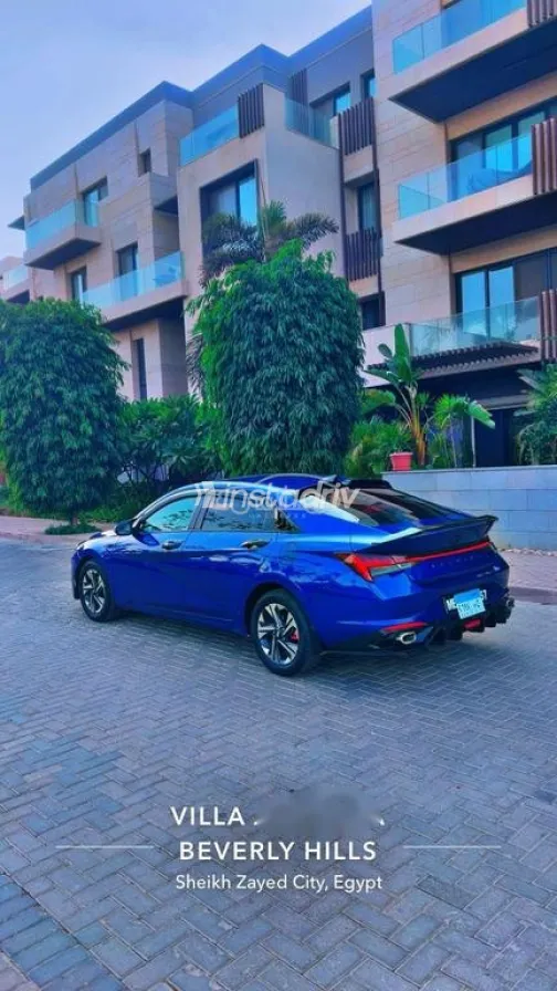 هيونداي إلنترا سى ان 7 2022 أبيض مستعملة للبيع - 1