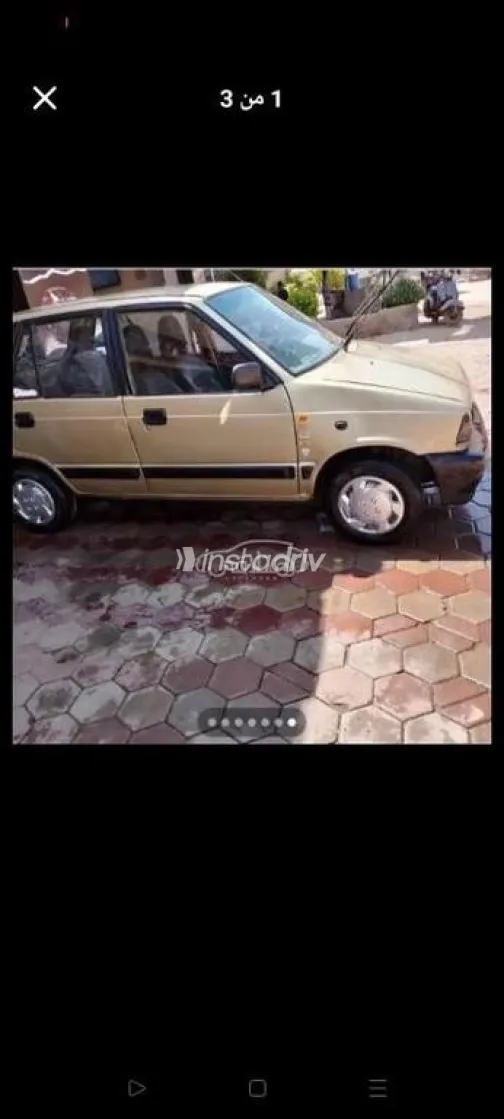 سوزوكى ماروتى 2007 ذهبي مستعملة للبيع - 3