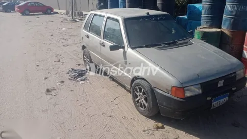 فيات اونو 1998 فضي مستعملة للبيع - 3