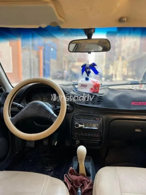 هيونداي اكسنت 2006 رمادي مستعملة للبيع - 1