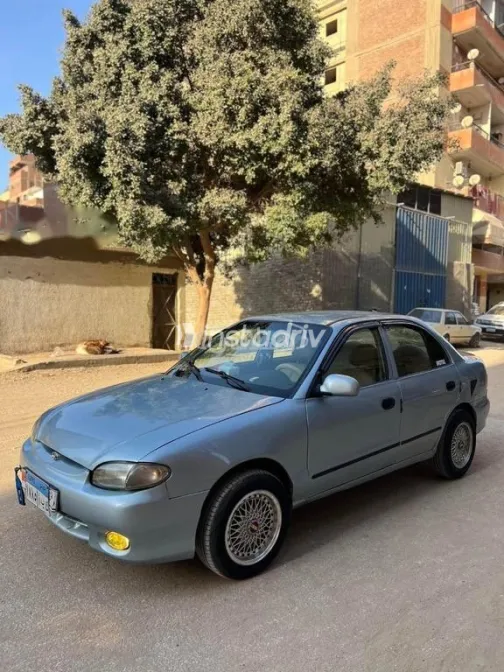 هيونداي اكسنت 2006 رمادي مستعملة للبيع - 2