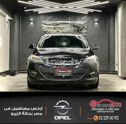 اوبل أسترا 2016 أسود مستعملة للبيع - 2