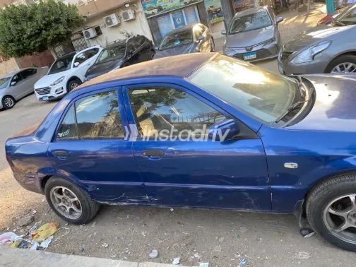 Mazda 323 2001 White Used for Sale - 1