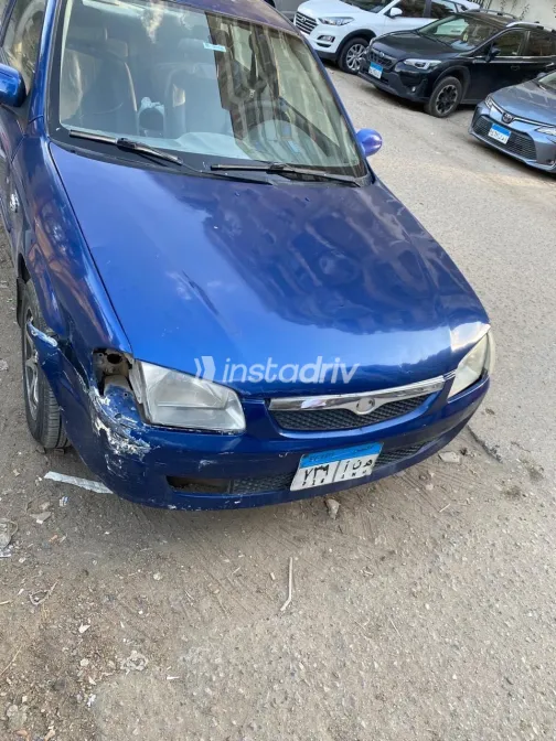 Mazda 323 2001 White Used for Sale - 6