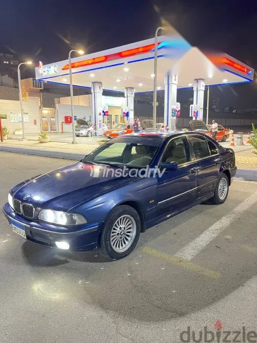 بي ام دبليو 523 2000 أزرق غامق مستعملة للبيع - 5