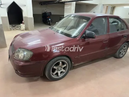 Hyundai Verna 2004 Burgundy Used for Sale - 6