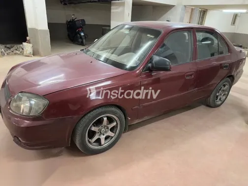 Hyundai Verna 2004 Burgundy Used for Sale - 8