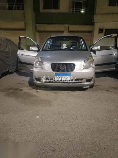 كيا بيكانتو 2005 فضي مستعملة للبيع - 1