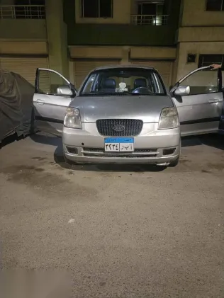 كيا بيكانتو 2005 فضي مستعملة للبيع