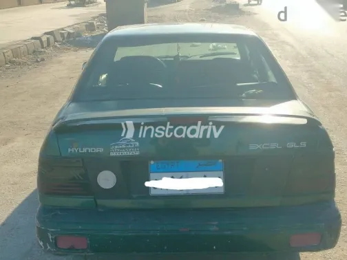 Hyundai Excel 1996 Green Used for Sale - 3