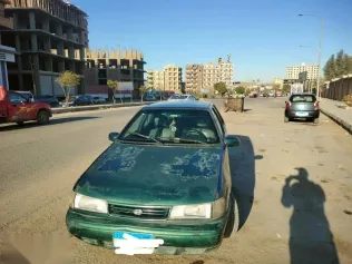 هيونداي اكسيل 1996 أخضر مستعملة للبيع