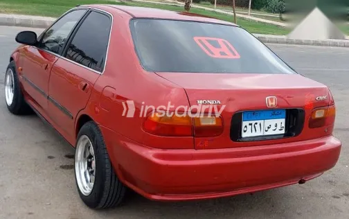 Honda Civic 1992 Red Used for Sale - 3