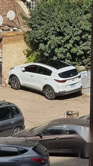 كيا سبورتاج 2021 أبيض مستعملة للبيع
