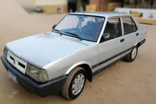 فيات شاهين 2007 فضي مستعملة للبيع