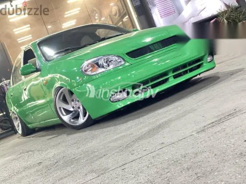 دايو لانوس 1999 أخضر مستعملة للبيع - 1