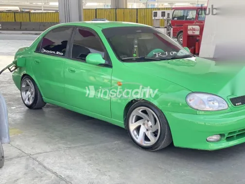 دايو لانوس 1999 أخضر مستعملة للبيع - 2