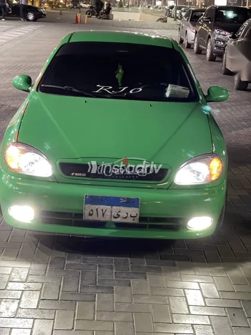 دايو لانوس 1999 أخضر مستعملة للبيع - 5