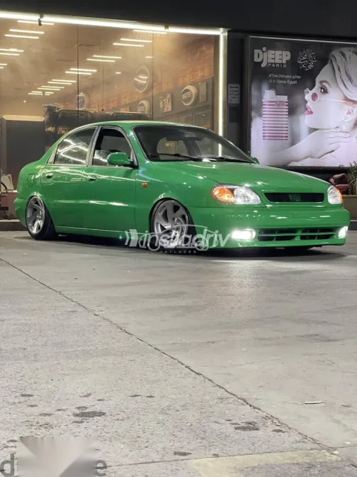 دايو لانوس 1999 أخضر مستعملة للبيع - 6