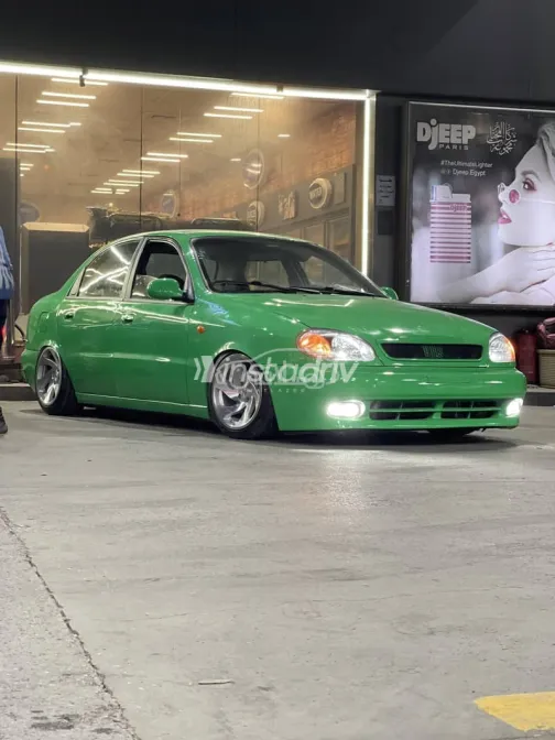 دايو لانوس 1999 أخضر مستعملة للبيع - 7